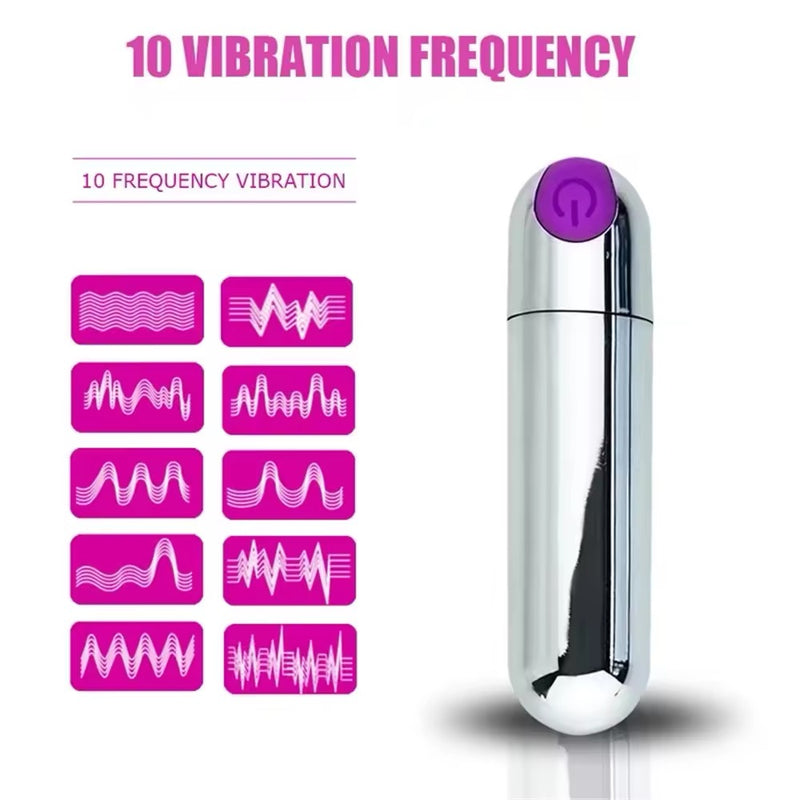 Poderoso Vibrador Mini Bullet