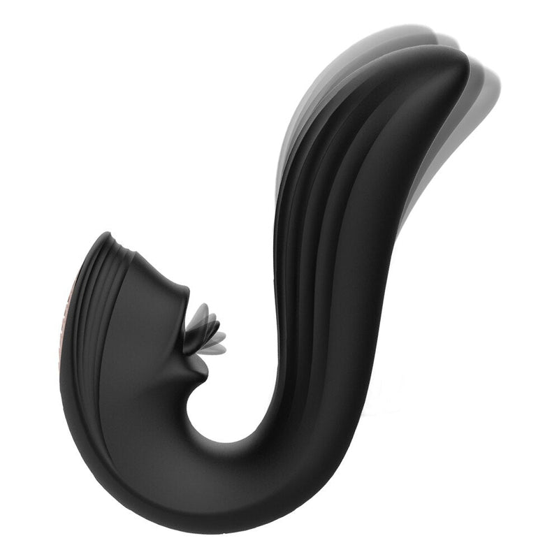 Vibrador com Língua 2 em 1 - Knigth S HANDE