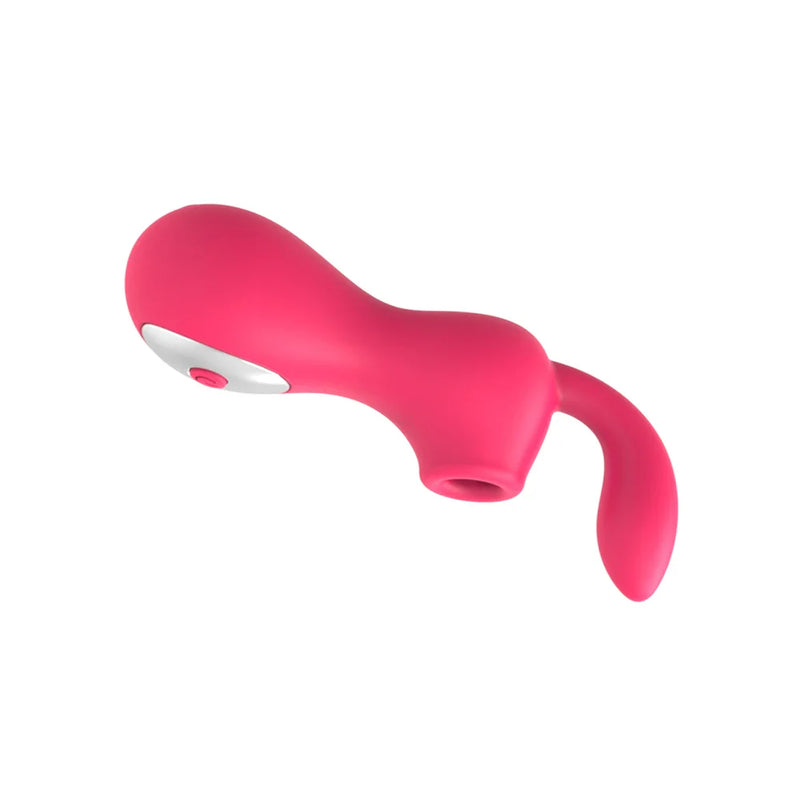 Sugador de Clitóris com Vibrador para Vagina - SuckRab