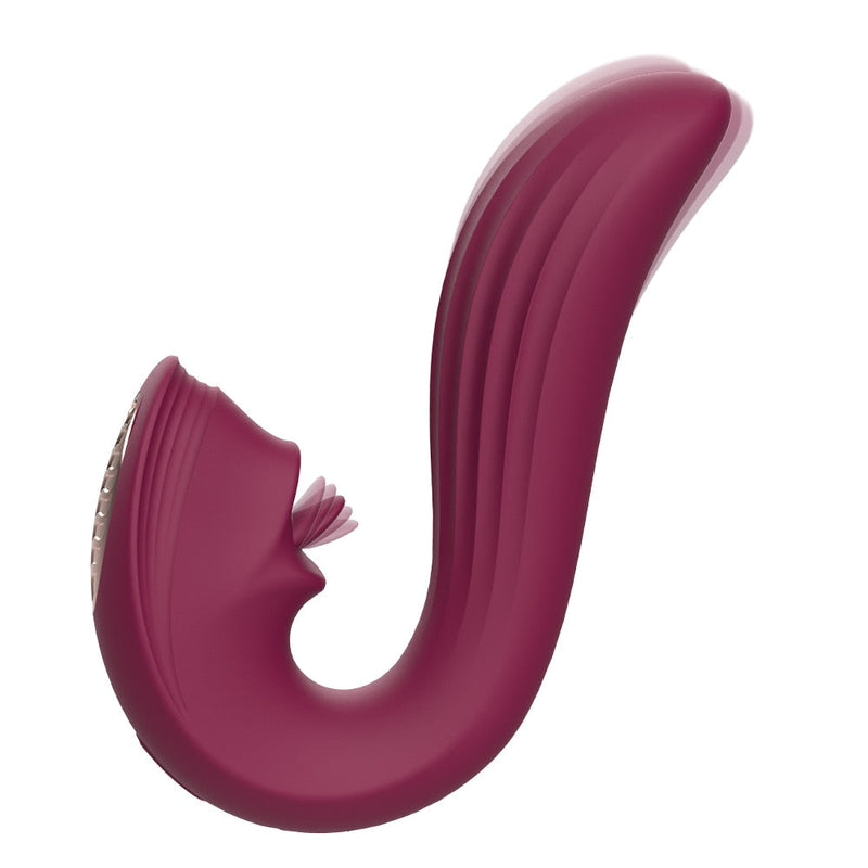 Vibrador com Língua 2 em 1 - Knigth S HANDE