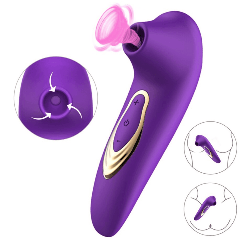 BestFriend  - Vibrador Feminino Sugador de Clitóris e Mamilos Super Potente - Promo