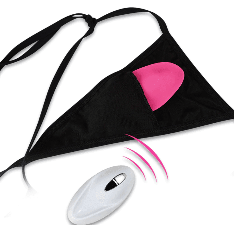 Calcinha Vibratória Estimuladora de Clitóris com Controle Remoto a Distância - Hot Pantys - Promo