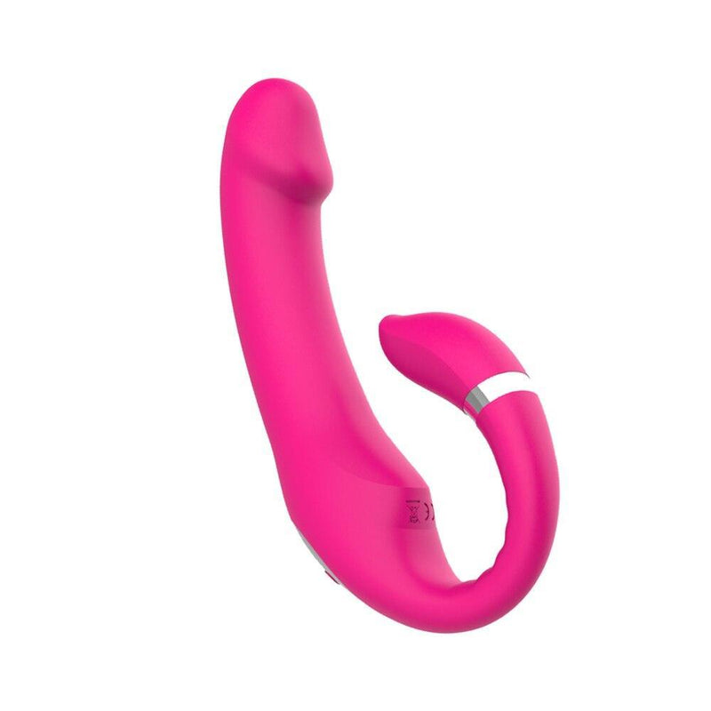 Consolo Vibratório Estimulador de Clitóris e Ponto G com Aquecimento - Intenso e Discreto