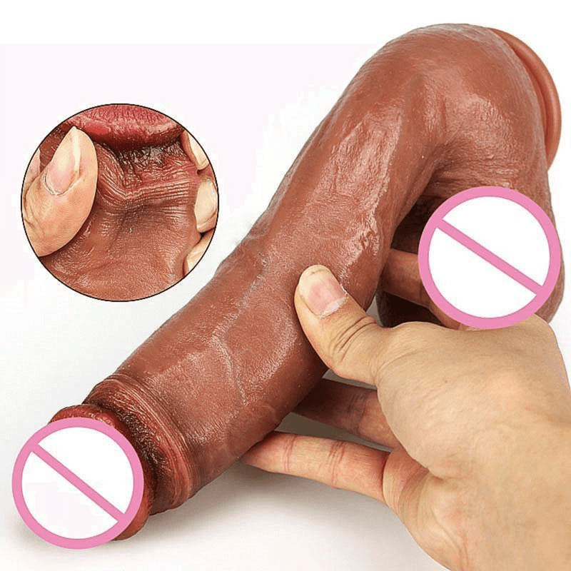 Dildo Pênis de Borracha Realístico Macio  - Strong Dildo