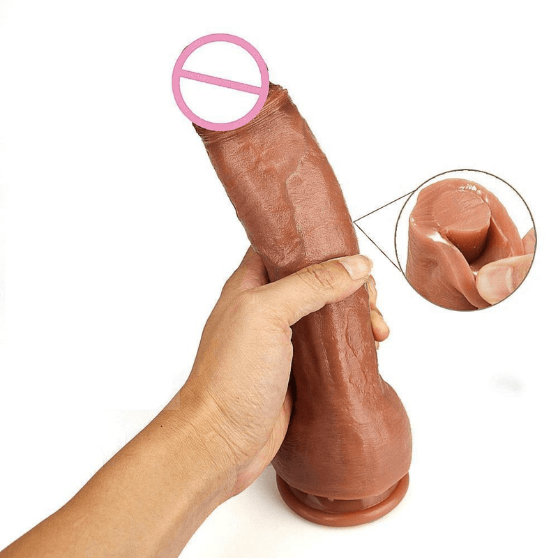 Dildo Pênis de Borracha Realístico Macio  - Strong Dildo