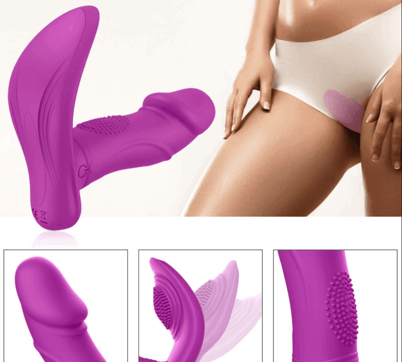 DoublePartner - Vibrador de Clitóris e Ponto G com Controle Remoto a Distância - Promo