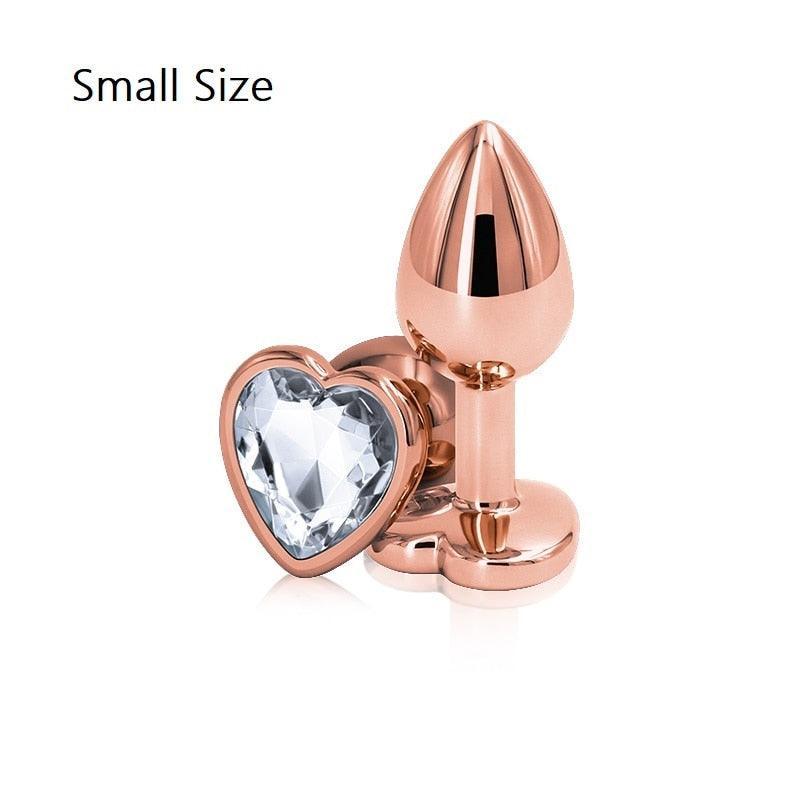 Kit Plug Anal Joia Elegante - Iniciante ao Avançado