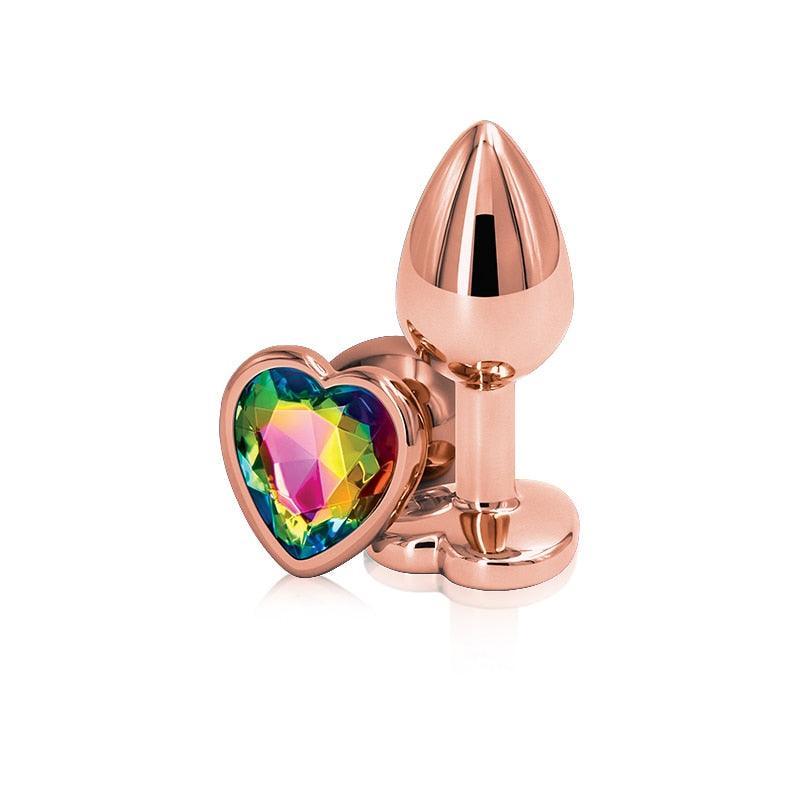 Kit Plug Anal Joia Elegante - Iniciante ao Avançado