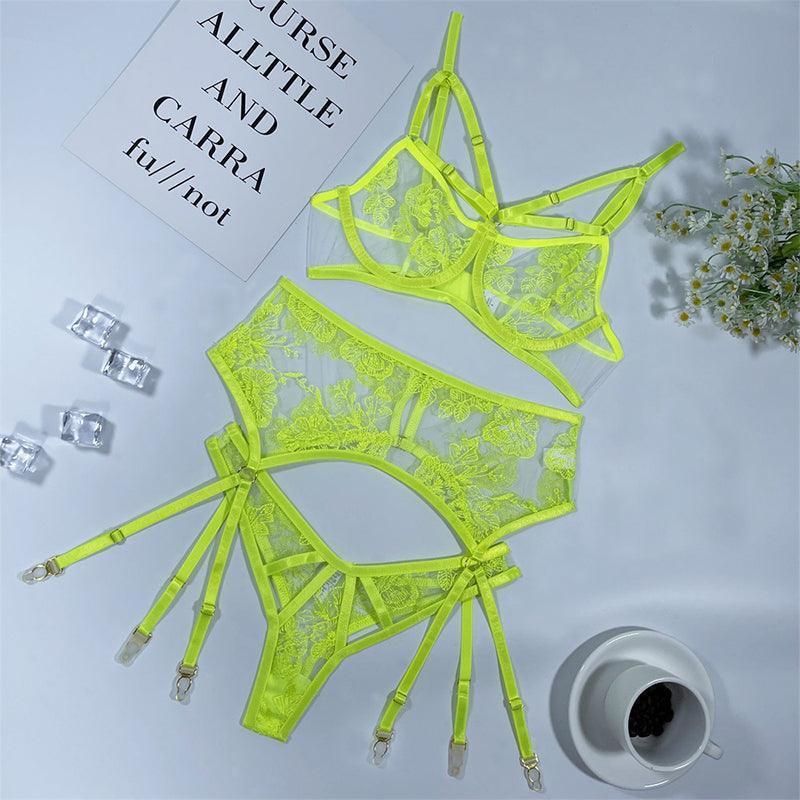 Lingerie Sexy trabalhada em renda - SuiceLov