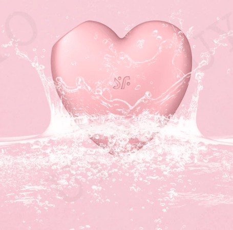 Sugador de Clitóris com Vibração - Satisfyer Cutie Heart