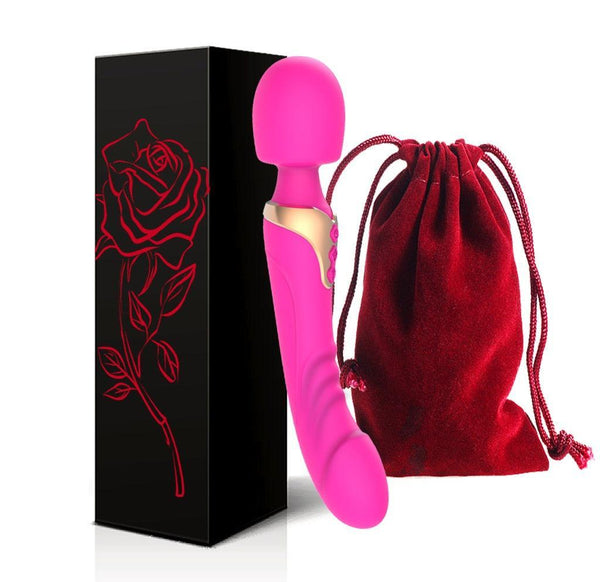 Varinha Mágica e Dildo Vibratório com 10 Níveis de Velocidades - T Experience