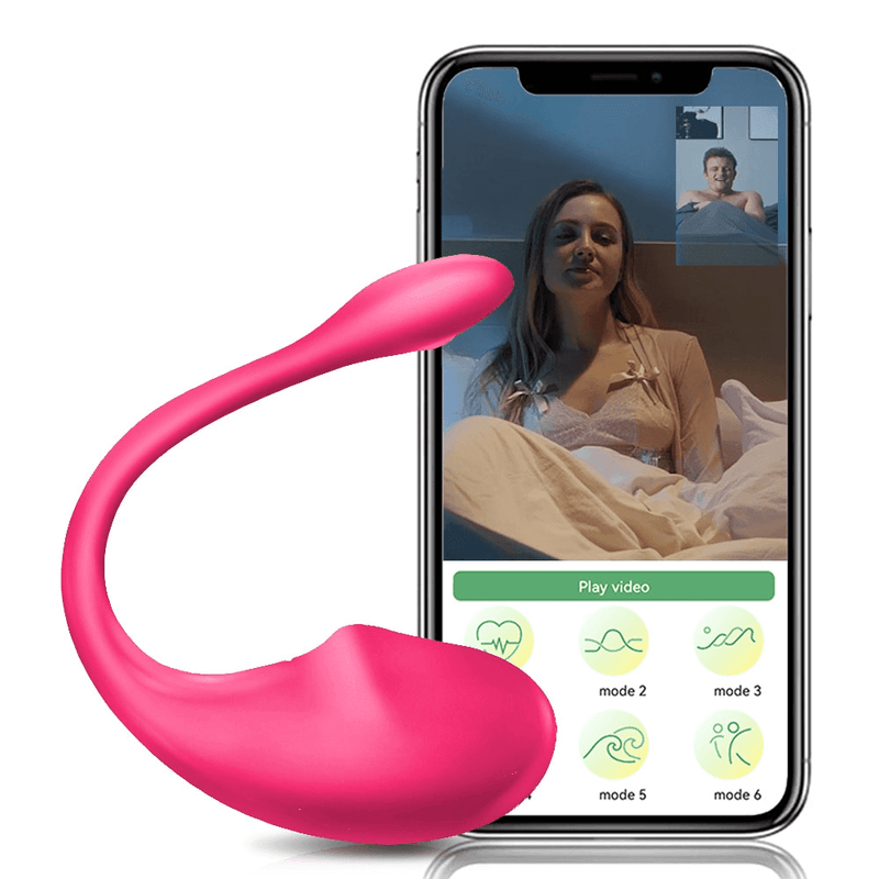 Vibrador com Controle Remoto a Distância e Função Vídeo - LolaPremium