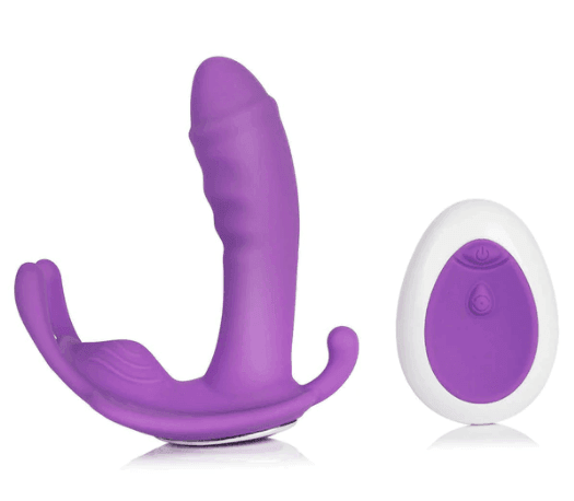 Vibrador de Calcinha para Clitóris, Ponto G e Ânus com Controle Remoto a Distância - Vibra Love - Promo