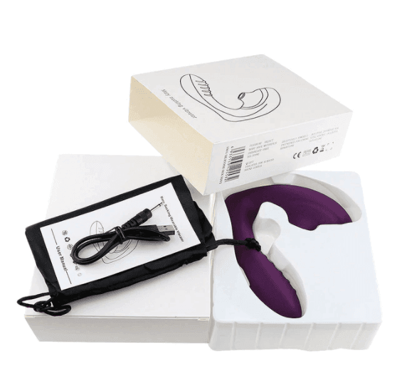 Vibrador de Ponto G e Sugador de Clitóris com 10 Níveis - Absolut - Promo