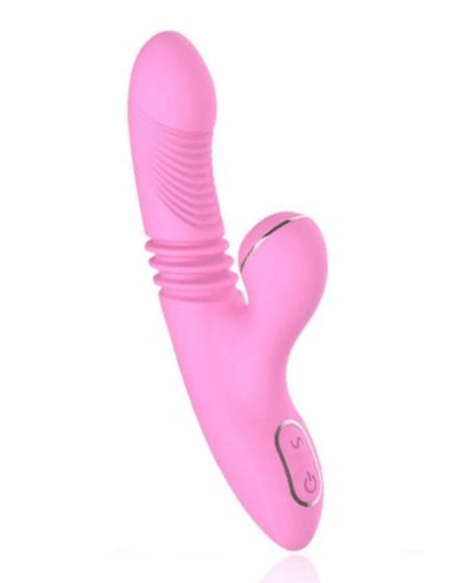 Vibrador de Ponto G Vai e Vem e com Sucção - Olivia DIBE