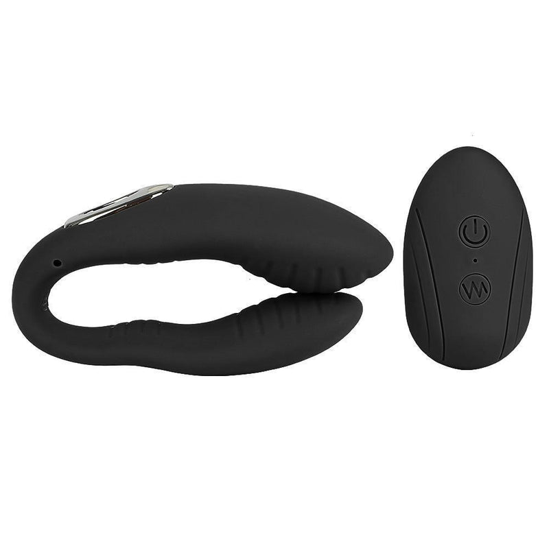 Vibrador para Casais em Formato U com Controle Remoto  Couples - Promo