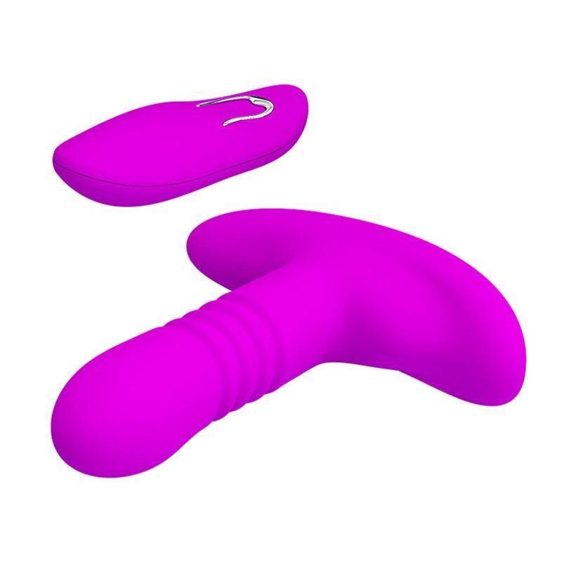 Vibrador Plug Anal Vai Vem  - Pretty Love