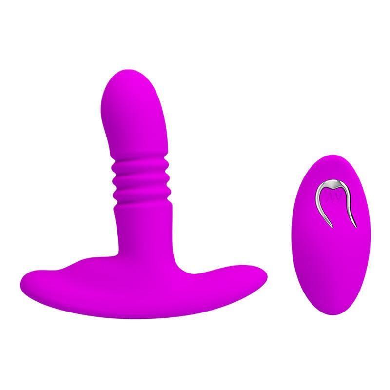 Vibrador Plug Anal Vai Vem  - Pretty Love