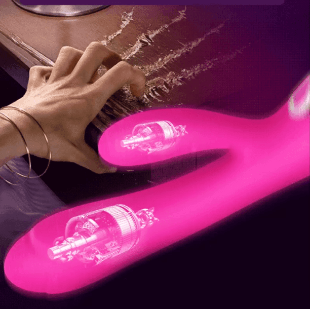 Vibrador Rabbit de Ponto G e Clitóris, Aquecimento e Multi Velocidades - Mr Rabbit - Promo