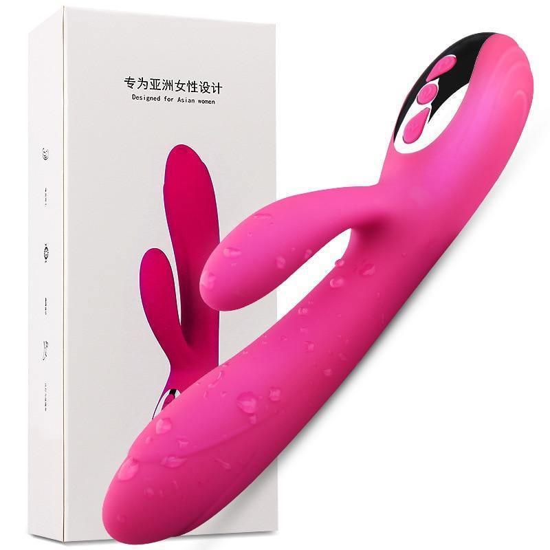 Vibrador Rabbit de Ponto G e Clitóris, Aquecimento e Multi Velocidades - Mr Rabbit - Promo